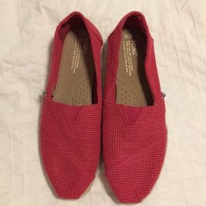 Red Toms Shoes